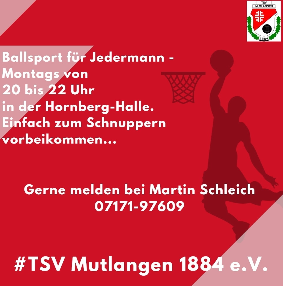 Banner Ballsport Jedermann