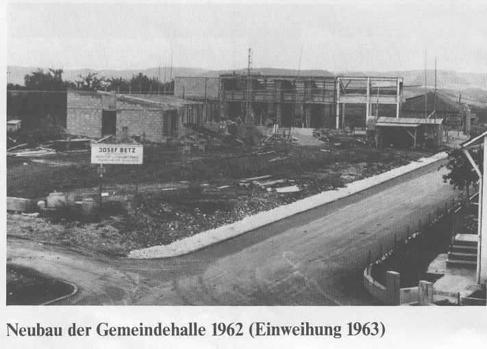 Gemeindehalle 1962